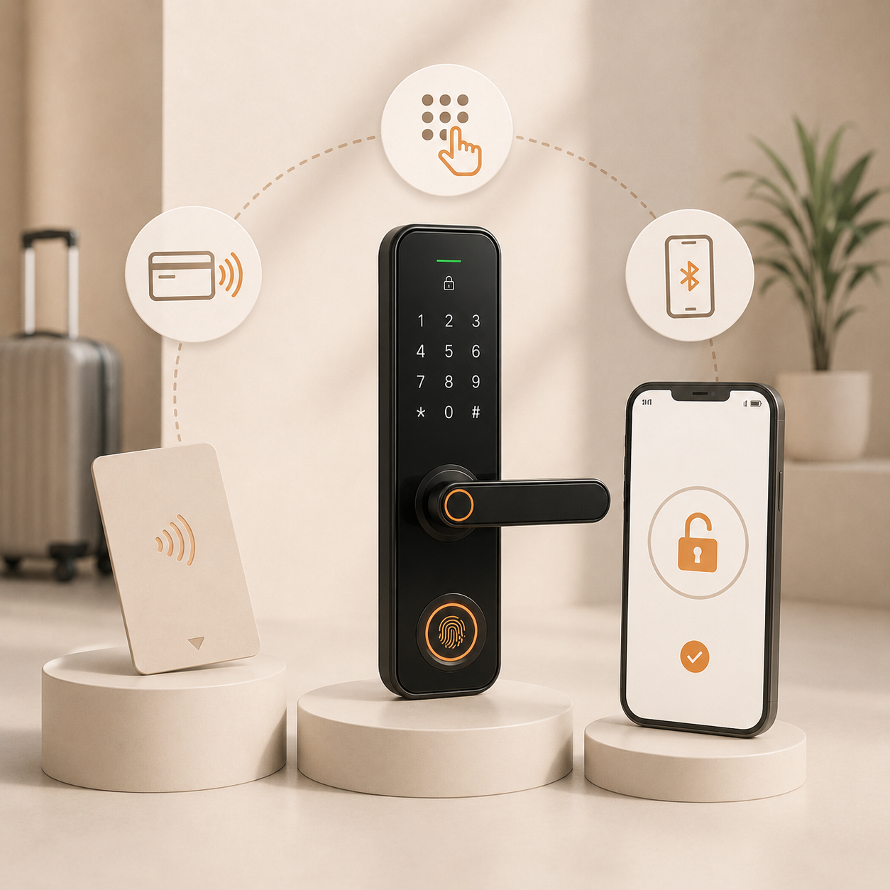 Карточка, код или смартфон: чем гостю удобнее открывать номер